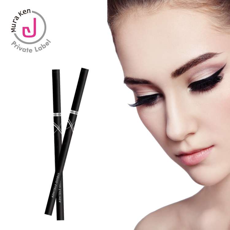 OEM Long Last Liquid Eyeliner Waterline Under Eyes With Lash Extensions Brush Applicator