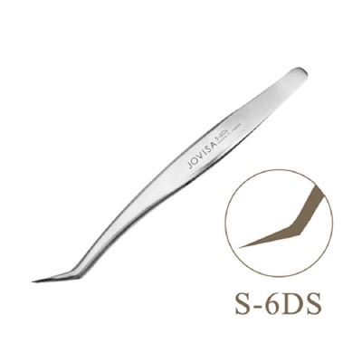 JOVISA Eyelash Tweezers | Japan Handmade Volume Tweezers Collection #S-6Ds