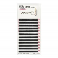 JOVISA LASH Real Mink Eyelash Extension | Real Mink Lashes(Brown/Black)